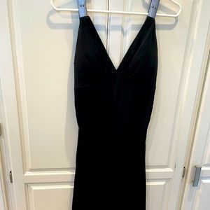 Really fun detailing blak Arden B cocktail dress